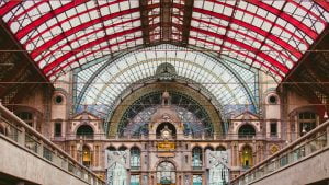 Antwerpen centralstation, Belgien