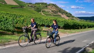 Cykling nära Frankfurt, Hahn i Tyskland