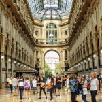 Shopping i Milano, Italien